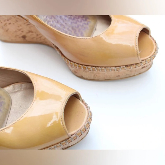 Stuart Weitzman sling back wedges - Picture 11 of 15